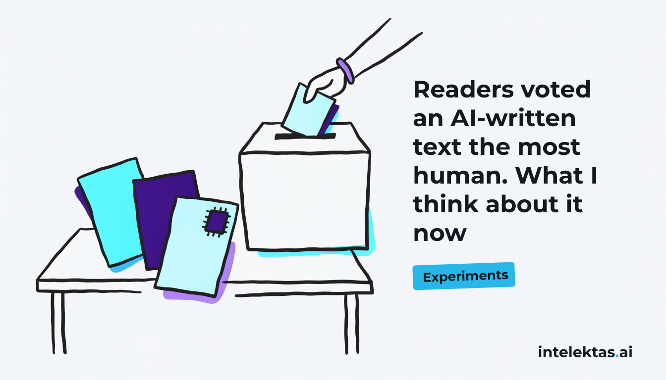 Readers voted an AI-written text the most human. What I think about it now