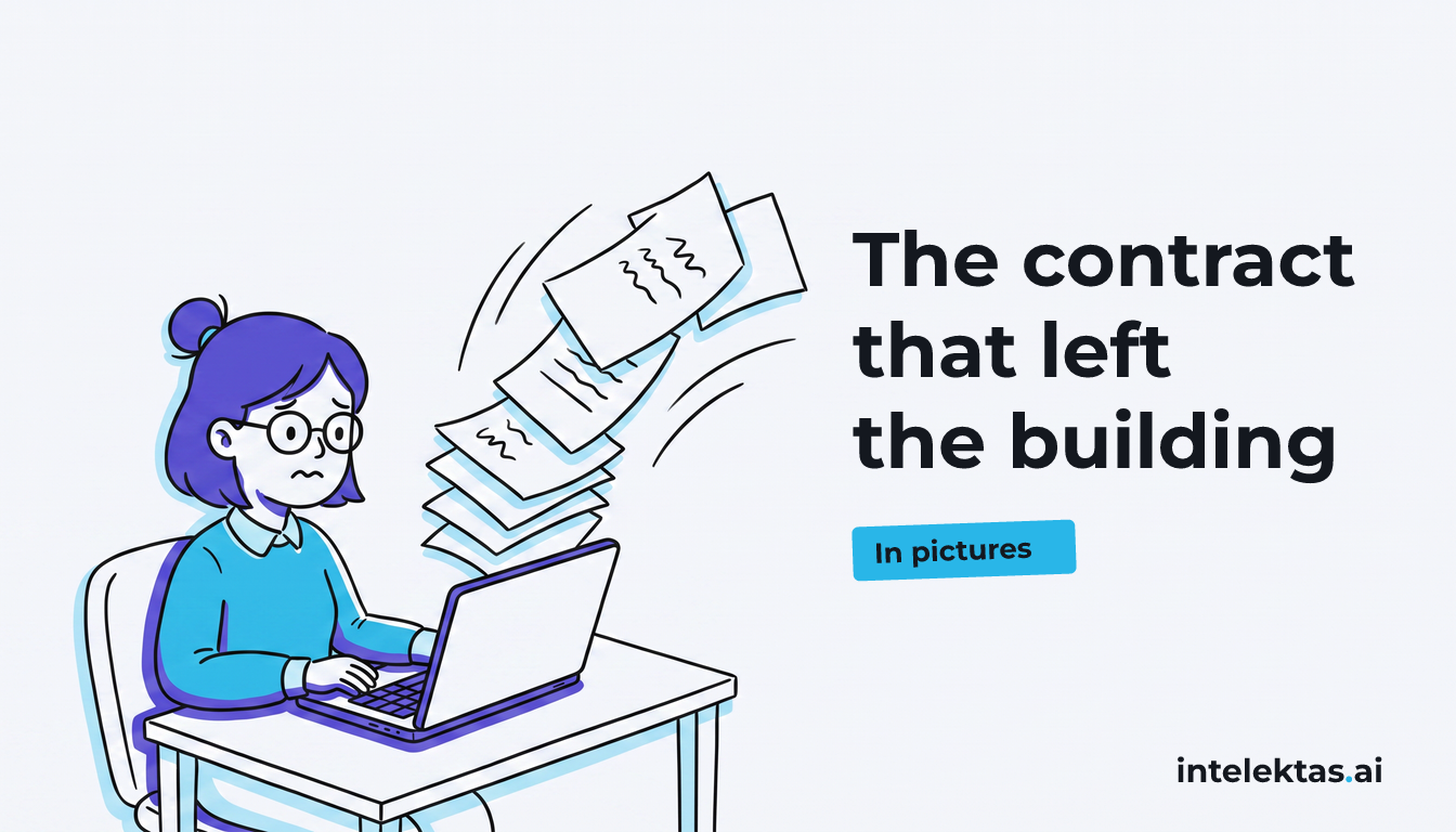 The contract that left the building