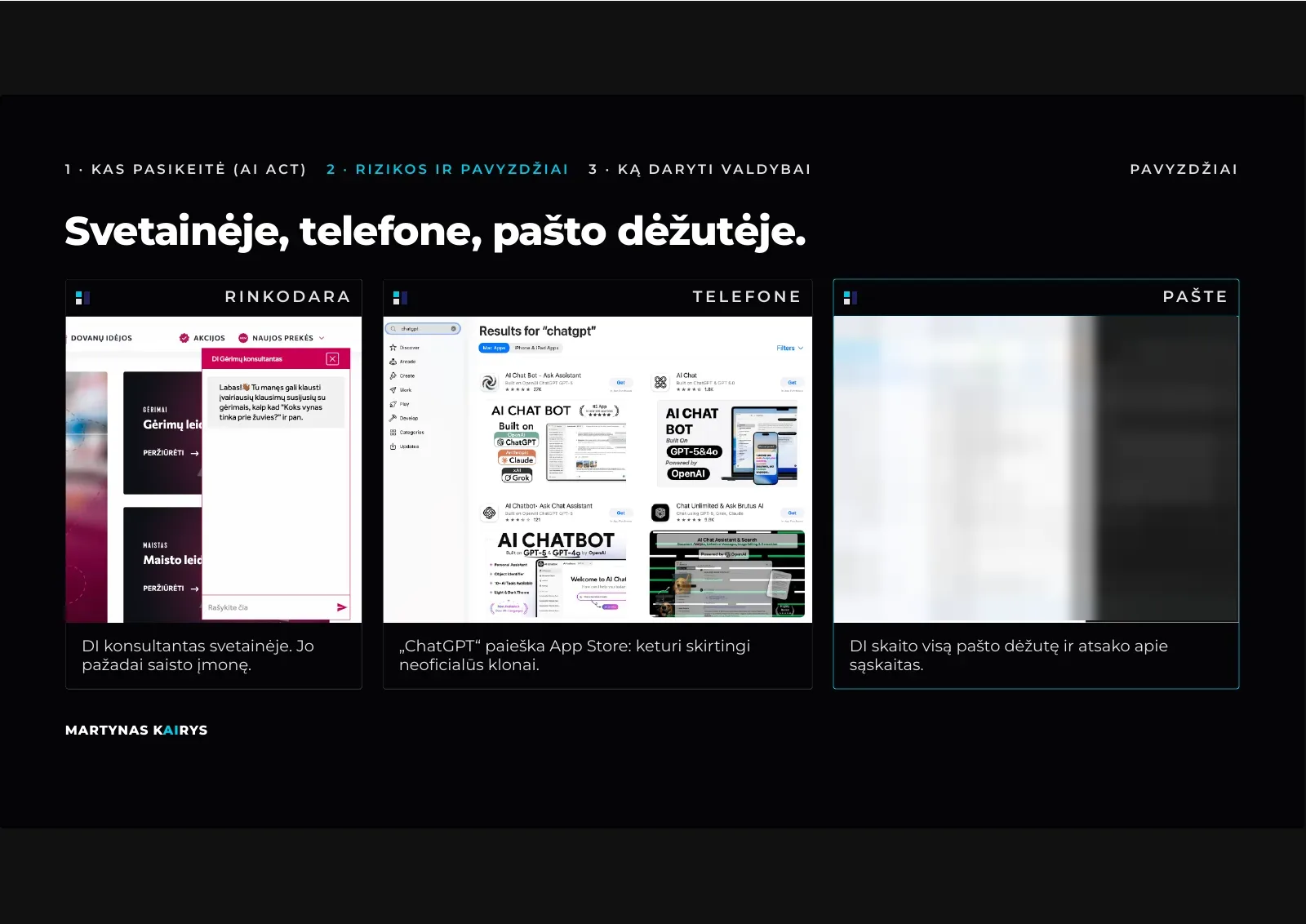 Slide 10: On the website, on the phone, in the inbox