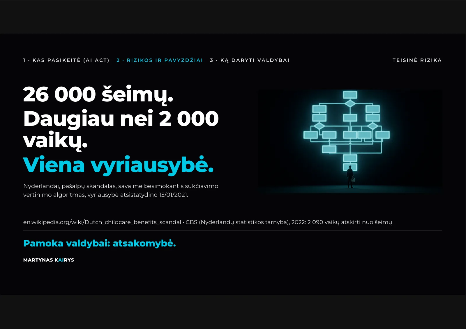 Slide 16: 26,000 families, more than 2,000 children, one government
